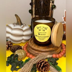 WHITE PUMPKIN MAHOGANY,, SCENT UNLEASHED LLC CANDLES COMING SOON